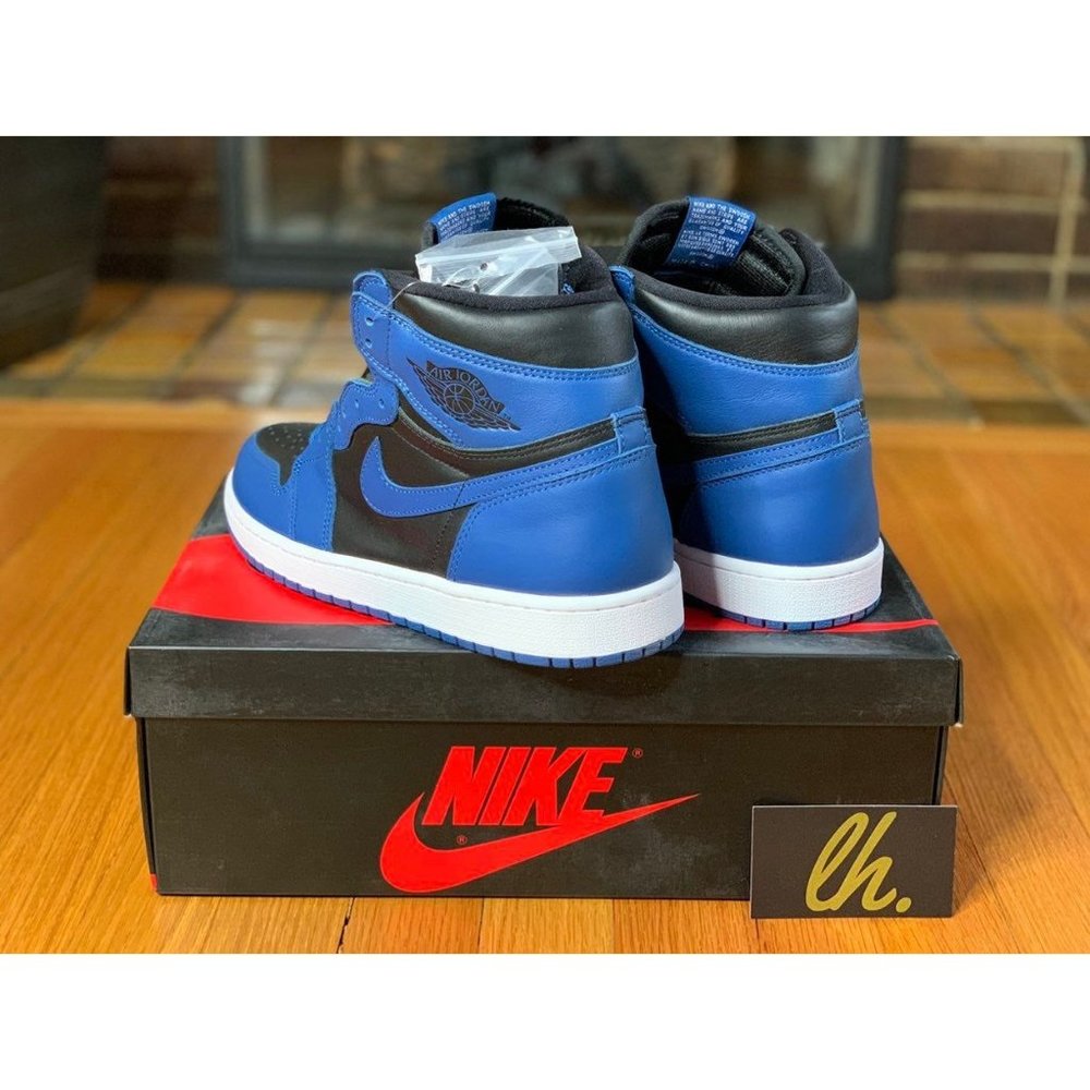 Sz 9.5 Air Jordan 1 Retro High "Dark Marina" - Picture 3 of 6